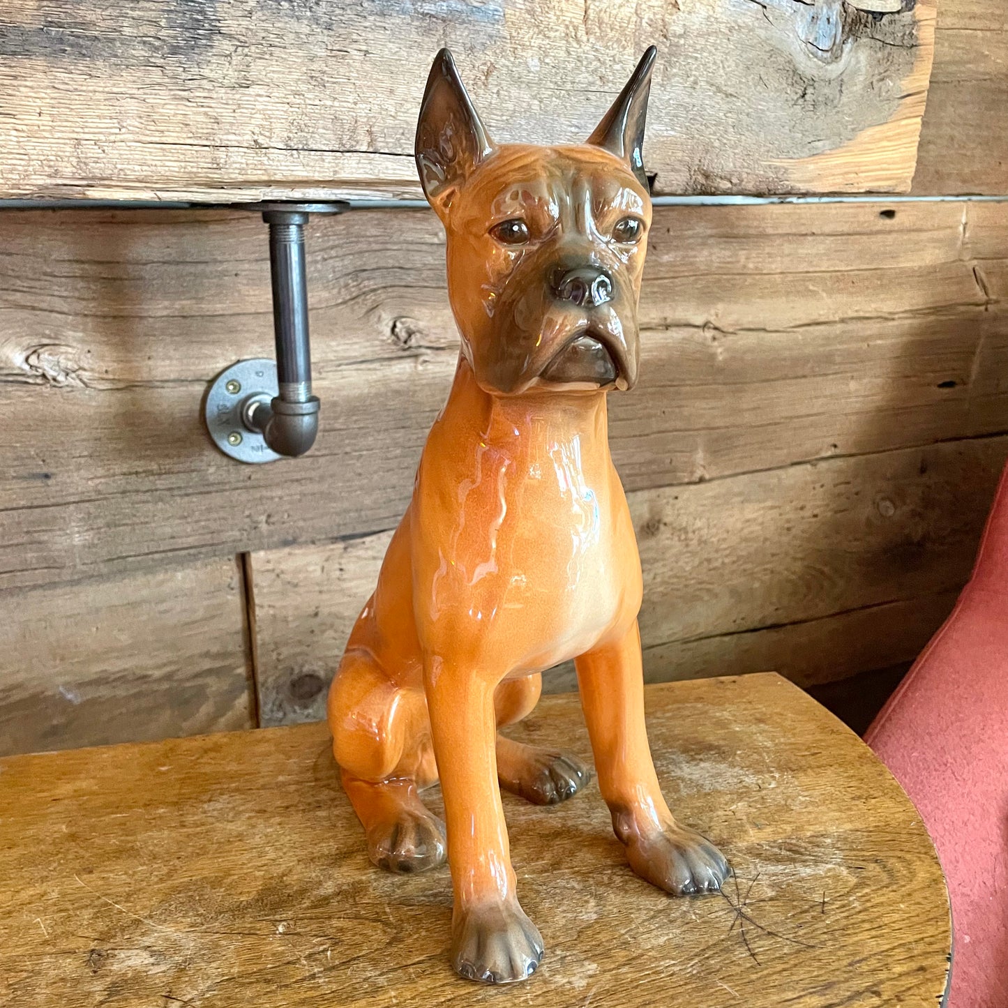 “Bruno” Vintage Ceramic Boxer