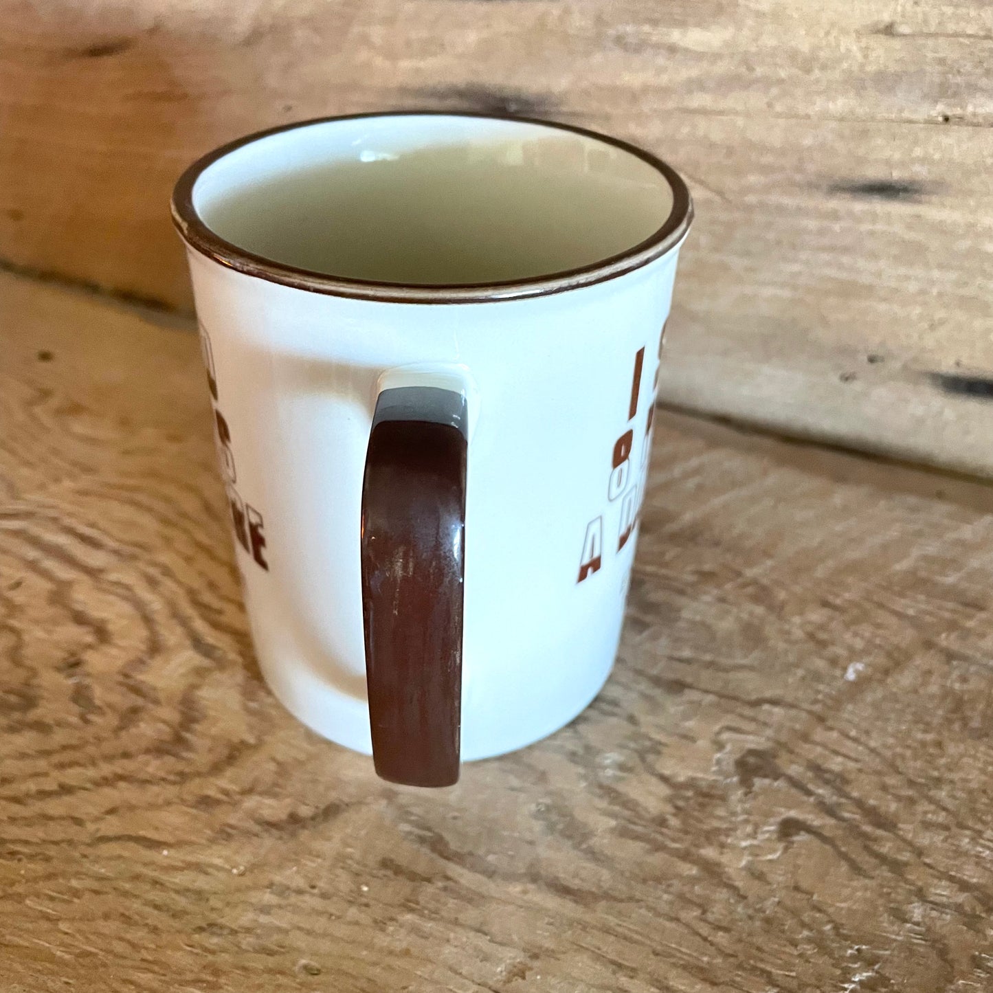 “The Slacker” Vintage Mug