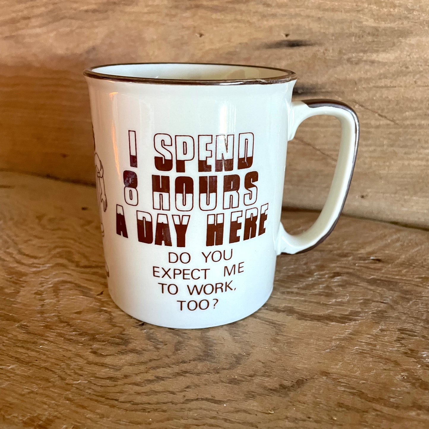 “The Slacker” Vintage Mug