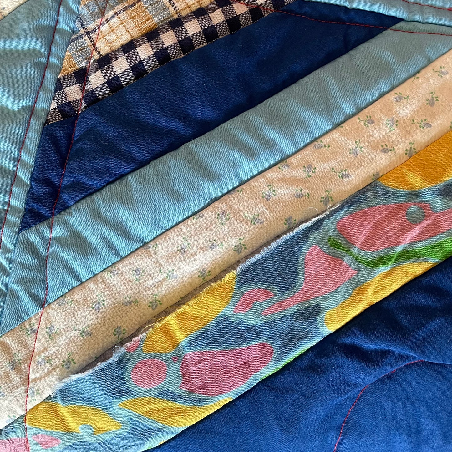 “Blue Belle” - Vintage Quilt