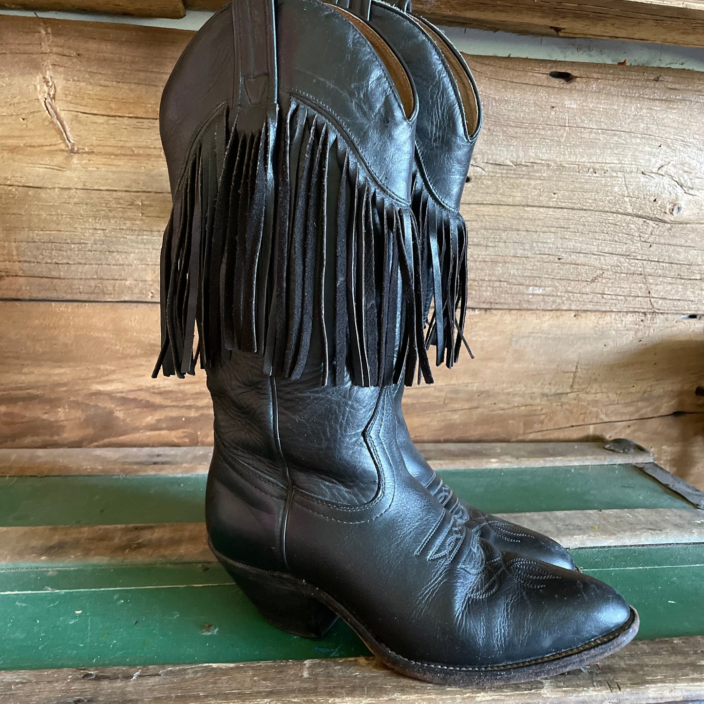 “Rodeo Time” Cowgirl Boots - Size 6