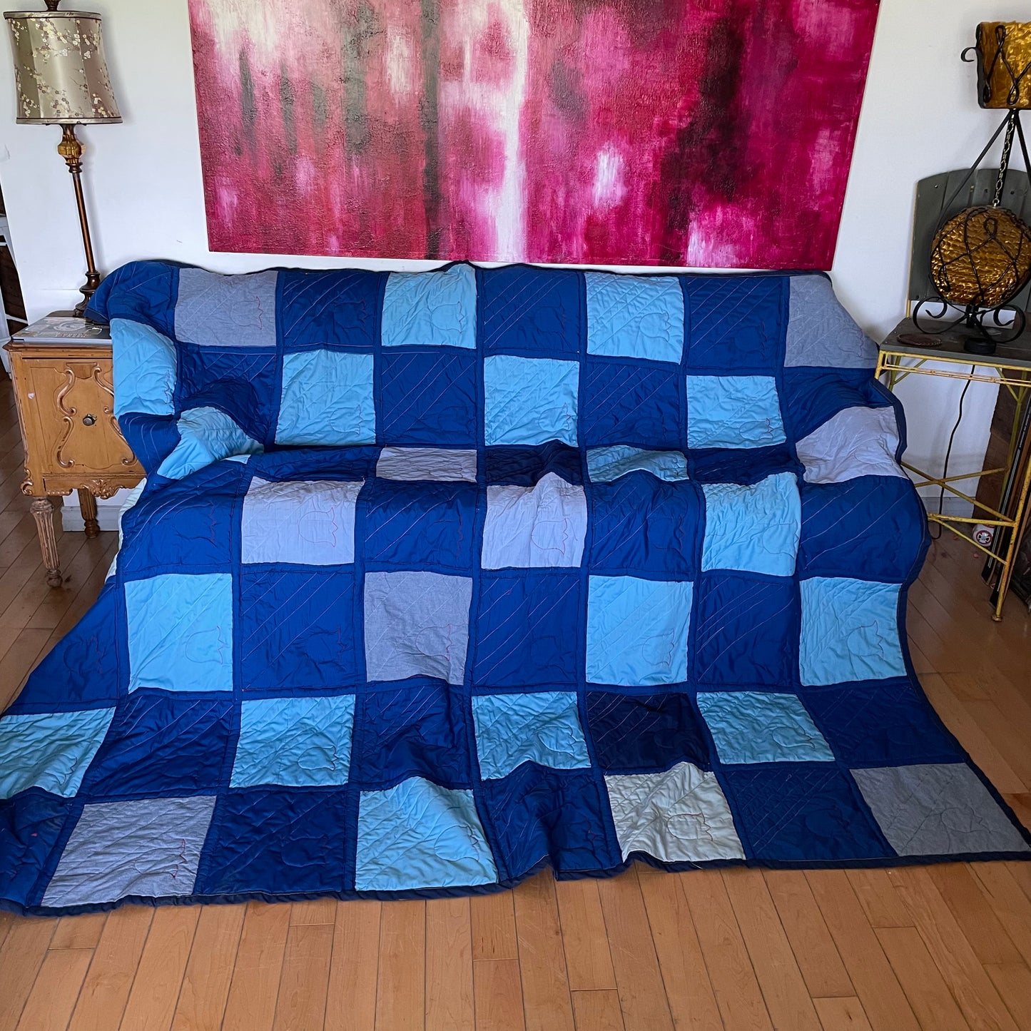 “Blue Belle” - Vintage Quilt